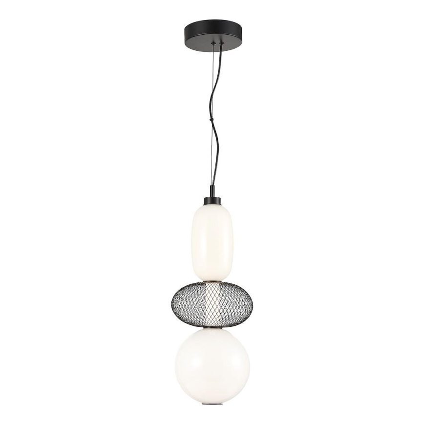 Світлодіодна підвісна люстра ARAME LED/23W/230V діаметр 22 см чорний