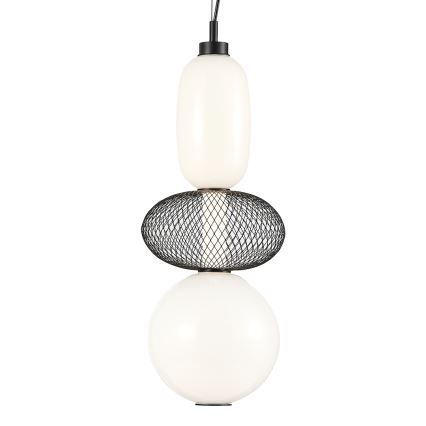 Світлодіодна підвісна люстра ARAME LED/23W/230V діаметр 22 см чорний