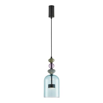 Світлодіодна підвісна люстра ARTE LED/12W/230V діаметр 16 см чорний