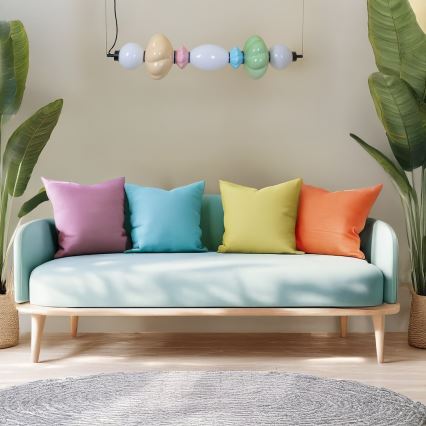 Світлодіодна підвісна люстра ASCOLI LED/24W/230V барвиста