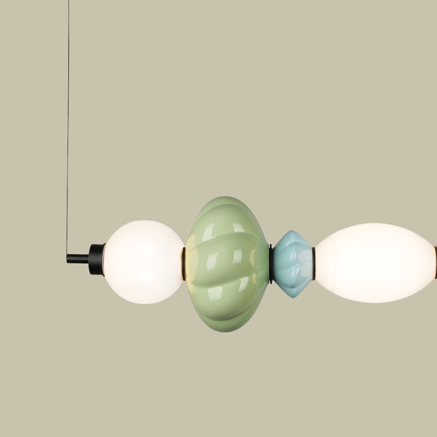 Світлодіодна підвісна люстра ASCOLI LED/24W/230V барвиста