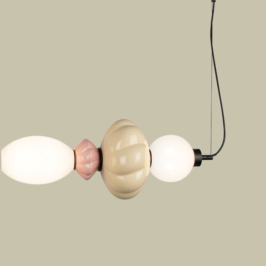 Світлодіодна підвісна люстра ASCOLI LED/24W/230V барвиста