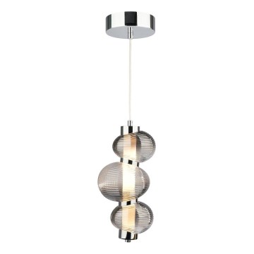 Світлодіодна підвісна люстра BOLLA LED/12W/230V діаметр 16 см димчастий