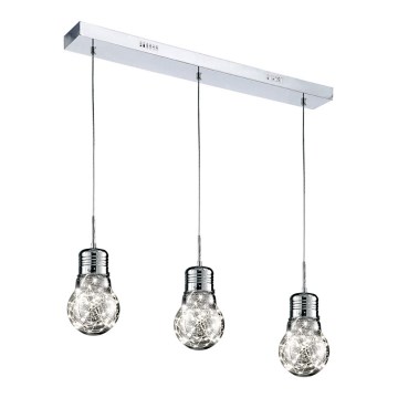 Світлодіодна підвісна люстра BULB 3xLED/5W/230V