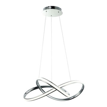 Світлодіодна підвісна люстра CAPPIO LED/36W/230V глянцевий хром