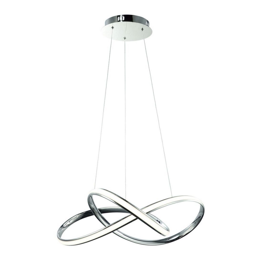 Світлодіодна підвісна люстра CAPPIO LED/36W/230V глянцевий хром