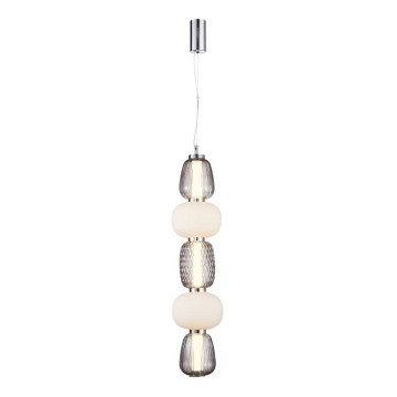 Світлодіодна підвісна люстра CARO LED/40W/230V глянцевий хром