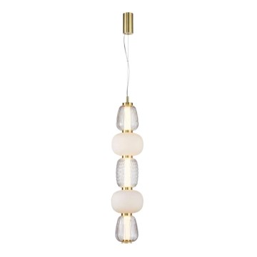Світлодіодна підвісна люстра CARO LED/40W/230V золотий