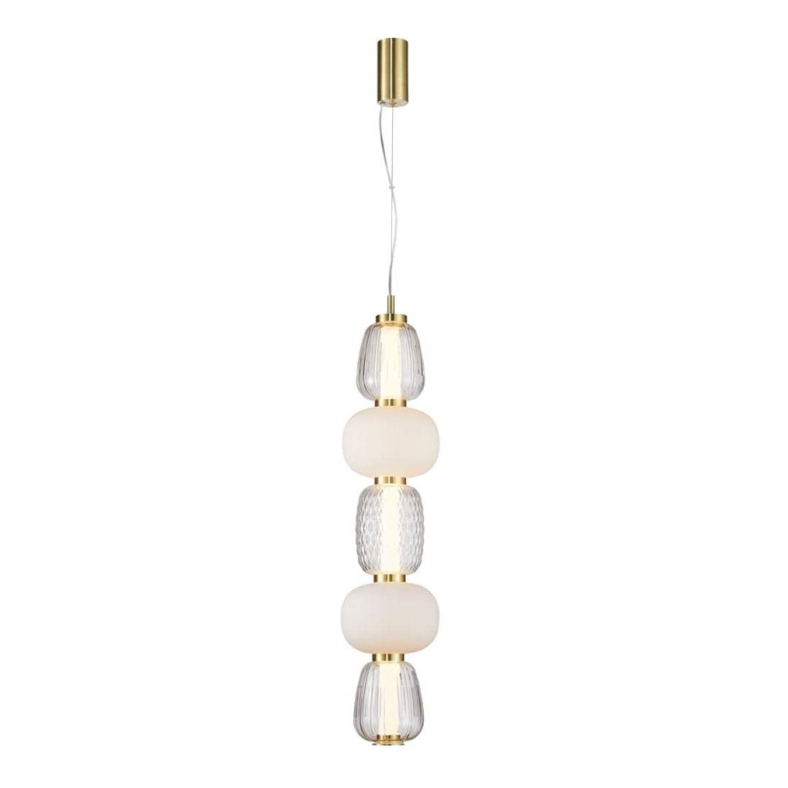 Світлодіодна підвісна люстра CARO LED/40W/230V золотий