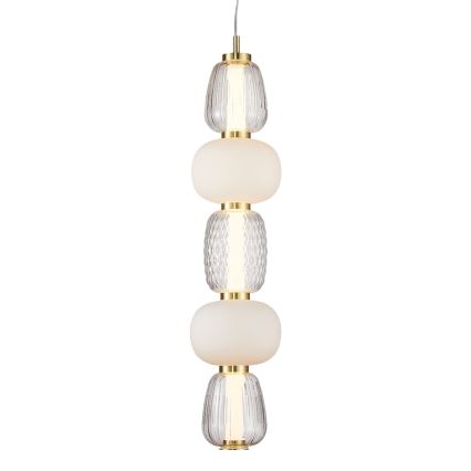 Світлодіодна підвісна люстра CARO LED/40W/230V золотий