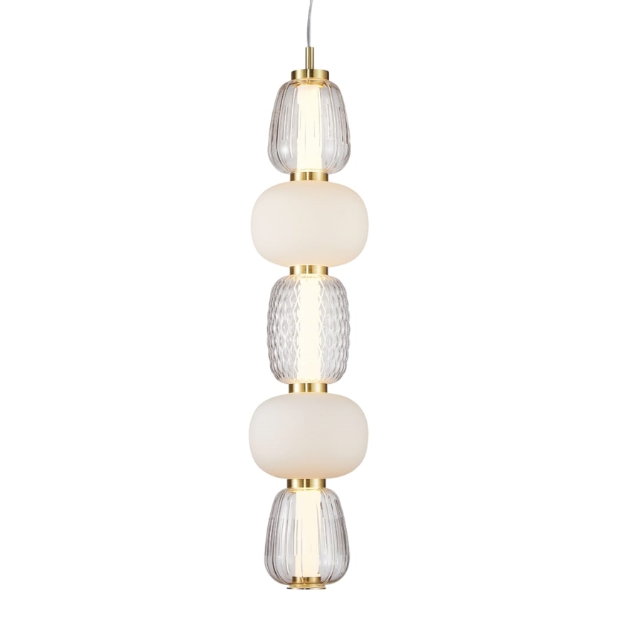 Світлодіодна підвісна люстра CARO LED/40W/230V золотий