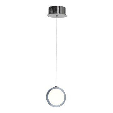 Світлодіодна підвісна люстра CIRCOLO LED/7W/230V глянцевий хром