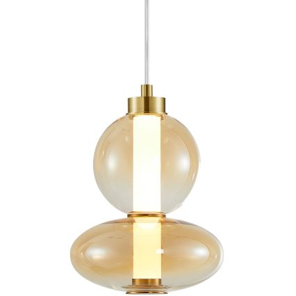 Світлодіодна підвісна люстра DAPHNE LED/12W/230V золотий