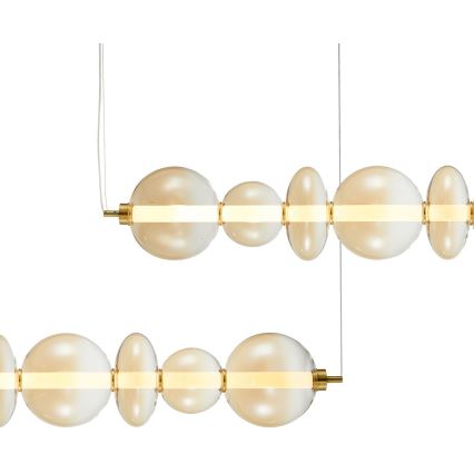 Світлодіодна підвісна люстра DAPHNE LED/40W/230V золотий