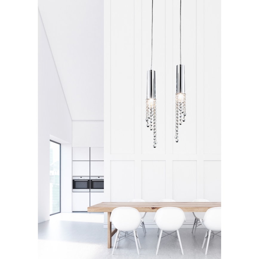Світлодіодна підвісна люстра DUERO 2xLED/3W/230V