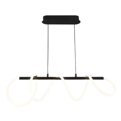 Світлодіодна підвісна люстра EMMA LED/38W/230V чорний