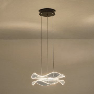 Світлодіодна підвісна люстра FIRENZE LED/34W/230V 3000K діаметр 34 см