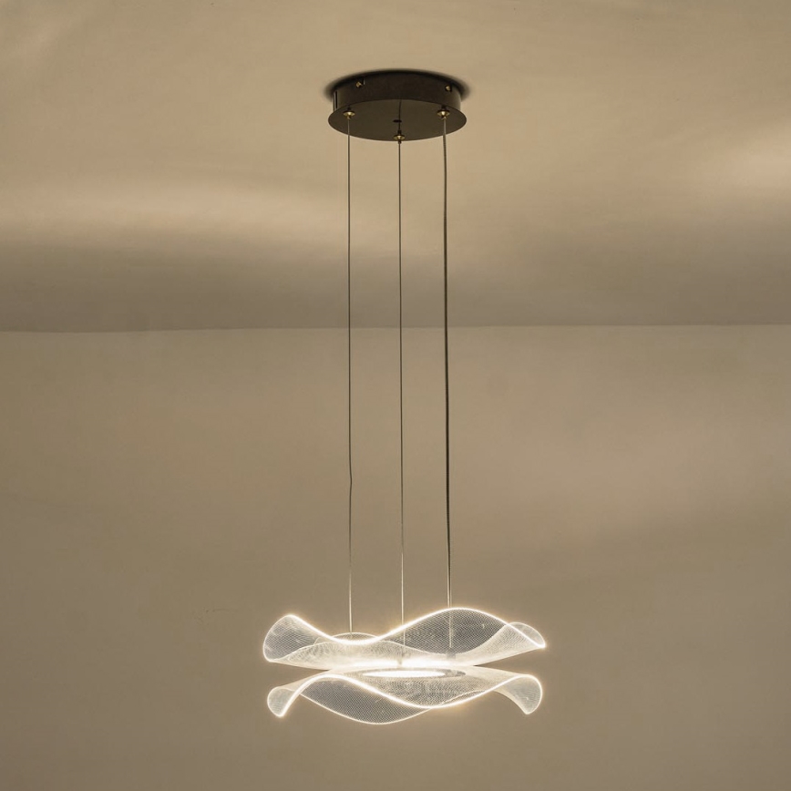 Світлодіодна підвісна люстра FIRENZE LED/34W/230V 3000K діаметр 34 см
