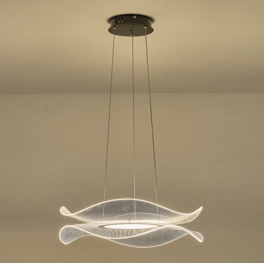 Світлодіодна підвісна люстра FIRENZE LED/48W/230V 3000K діаметр 54 см