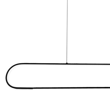Світлодіодна підвісна люстра FRAME LED/42W/230V чорний
