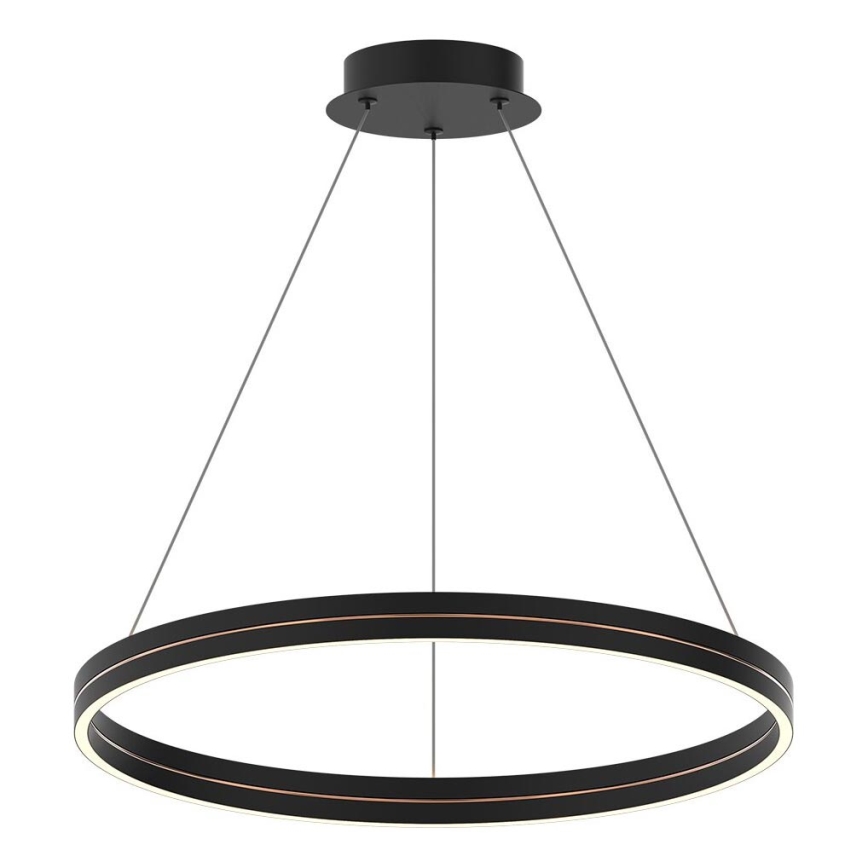 Світлодіодна підвісна люстра GRAVITY LED/36W/230V чорний