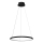 Світлодіодна підвісна люстра HOOP LED/27W/230V діаметр 50 см 4000K чорний
