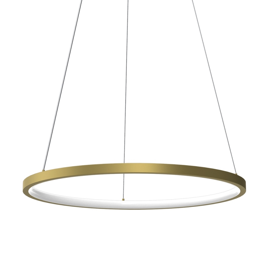 Світлодіодна підвісна люстра HOOP LED/27W/230V діаметр 50 см 4000K золотий