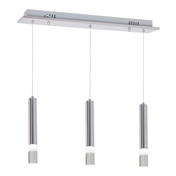 Світлодіодна підвісна люстра ICE 3xLED/5W/230V