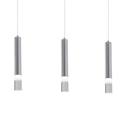 Світлодіодна підвісна люстра ICE 3xLED/5W/230V