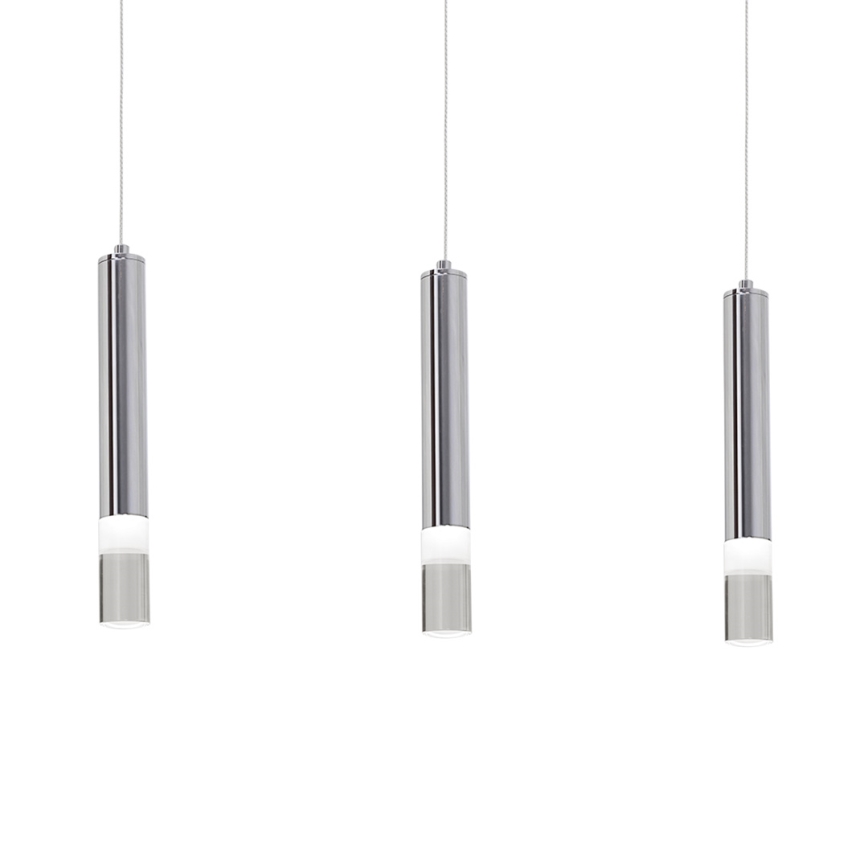 Світлодіодна підвісна люстра ICE 3xLED/5W/230V