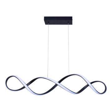 Світлодіодна підвісна люстра INFINITO LED/34W/230V чорний