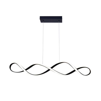 Світлодіодна підвісна люстра INFINITO LED/34W/230V чорний