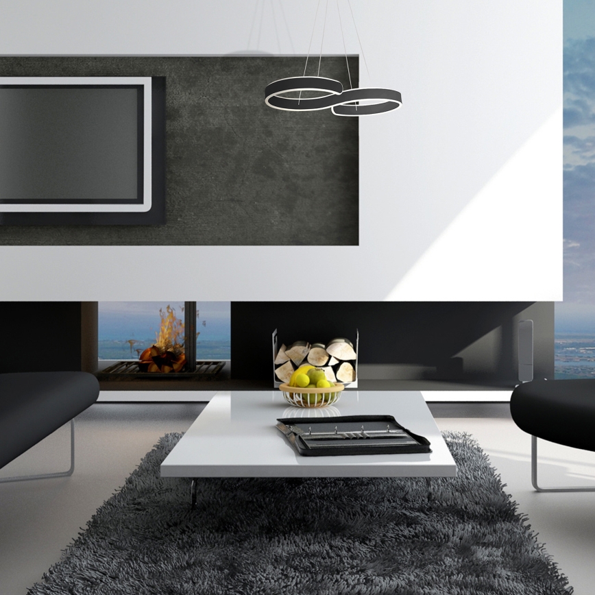 Світлодіодна підвісна люстра INFINITY LED/50W/230V