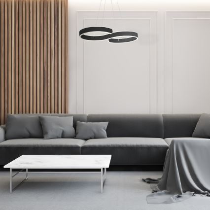 Світлодіодна підвісна люстра INFINITY LED/50W/230V