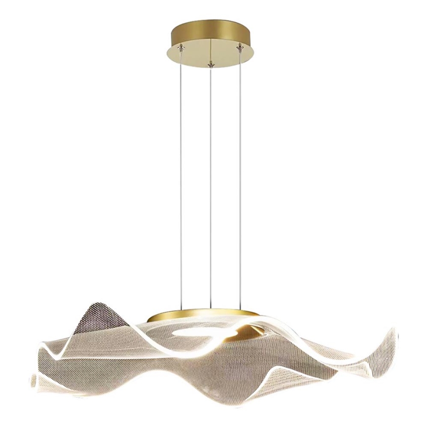 Світлодіодна підвісна люстра LARGO LED/16W/230V золотий