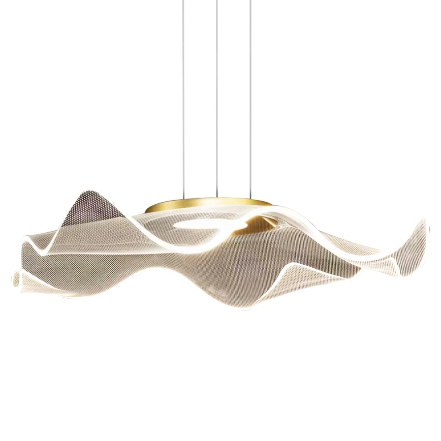 Світлодіодна підвісна люстра LARGO LED/16W/230V золотий