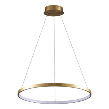 Світлодіодна підвісна люстра LEA LED/20W/230V 4000K діаметр 50 см золотий