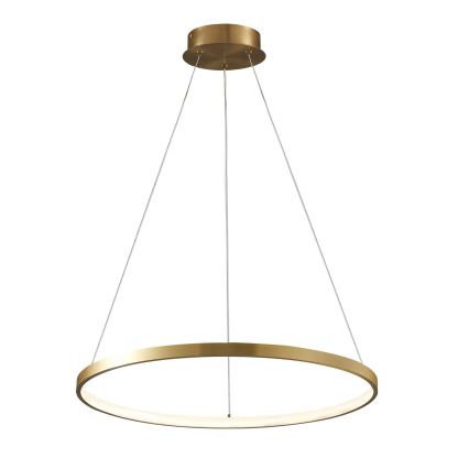Світлодіодна підвісна люстра LEA LED/20W/230V 4000K діаметр 50 см золотий