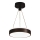 Світлодіодна підвісна люстра LED/12W/230V 4000K чорний