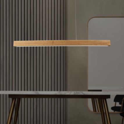 Світлодіодна підвісна люстра LED/12W/230V 4000K коричневий