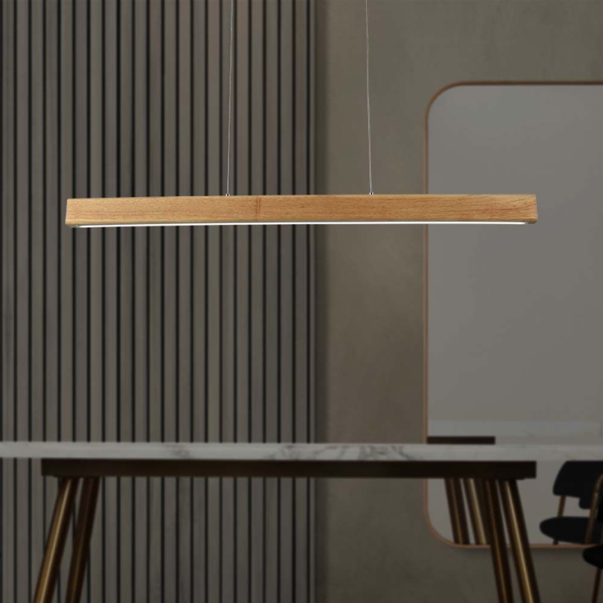 Світлодіодна підвісна люстра LED/12W/230V 4000K коричневий