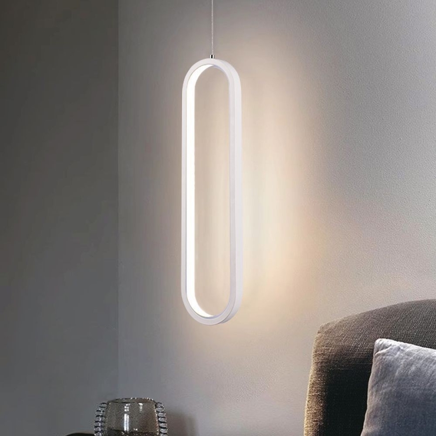 Світлодіодна підвісна люстра LED/13W/230V 4000K білий