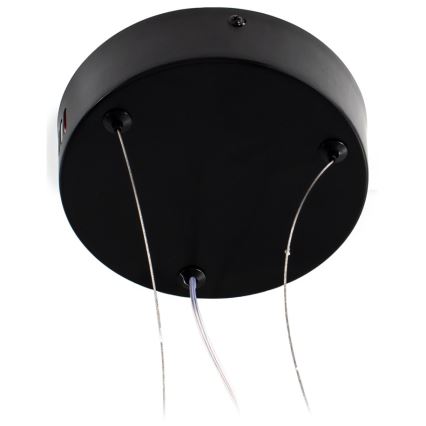 Світлодіодна підвісна люстра LED/18W/230V 3000K чорний