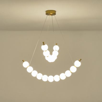Світлодіодна підвісна люстра LED/19W/230V 3000K