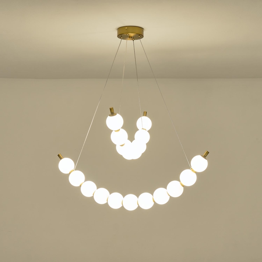 Світлодіодна підвісна люстра LED/19W/230V 3000K