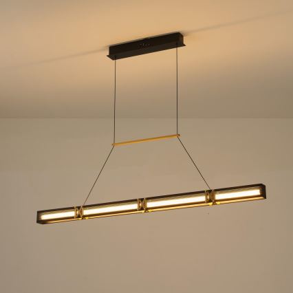 Світлодіодна підвісна люстра LED/21W/230V 3000K 45x120 см