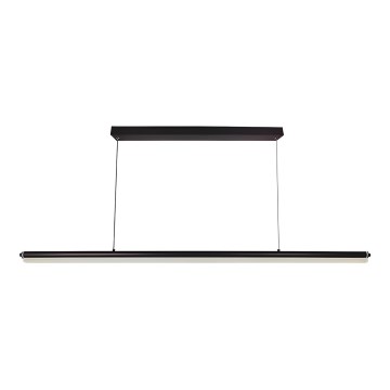 Світлодіодна підвісна люстра LED/23W/230V 4000K 120 см чорний
