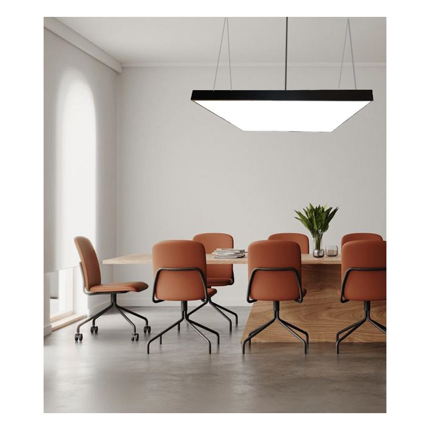 Світлодіодна підвісна люстра LED/240W/230V 4000K 120x120 см
