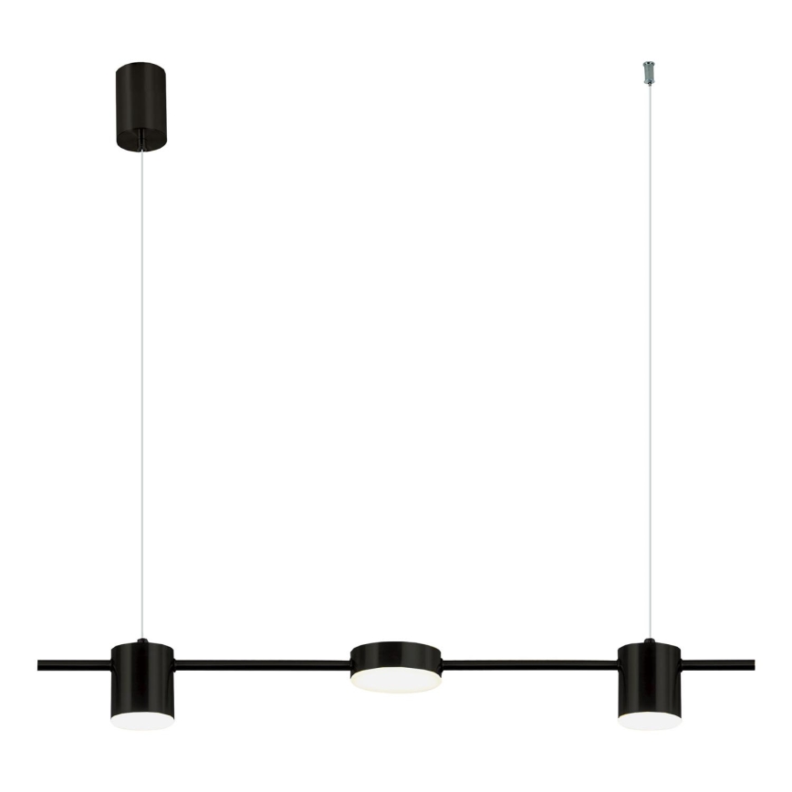 Світлодіодна підвісна люстра LED/24W/230V 3000K чорний