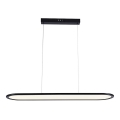 Світлодіодна підвісна люстра LED/24W/230V 3000K чорний